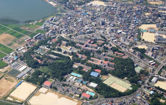 鳥取キャンパス（航空写真）