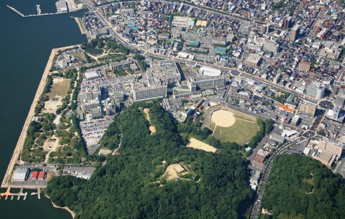 米子キャンパス（航空写真）画像
